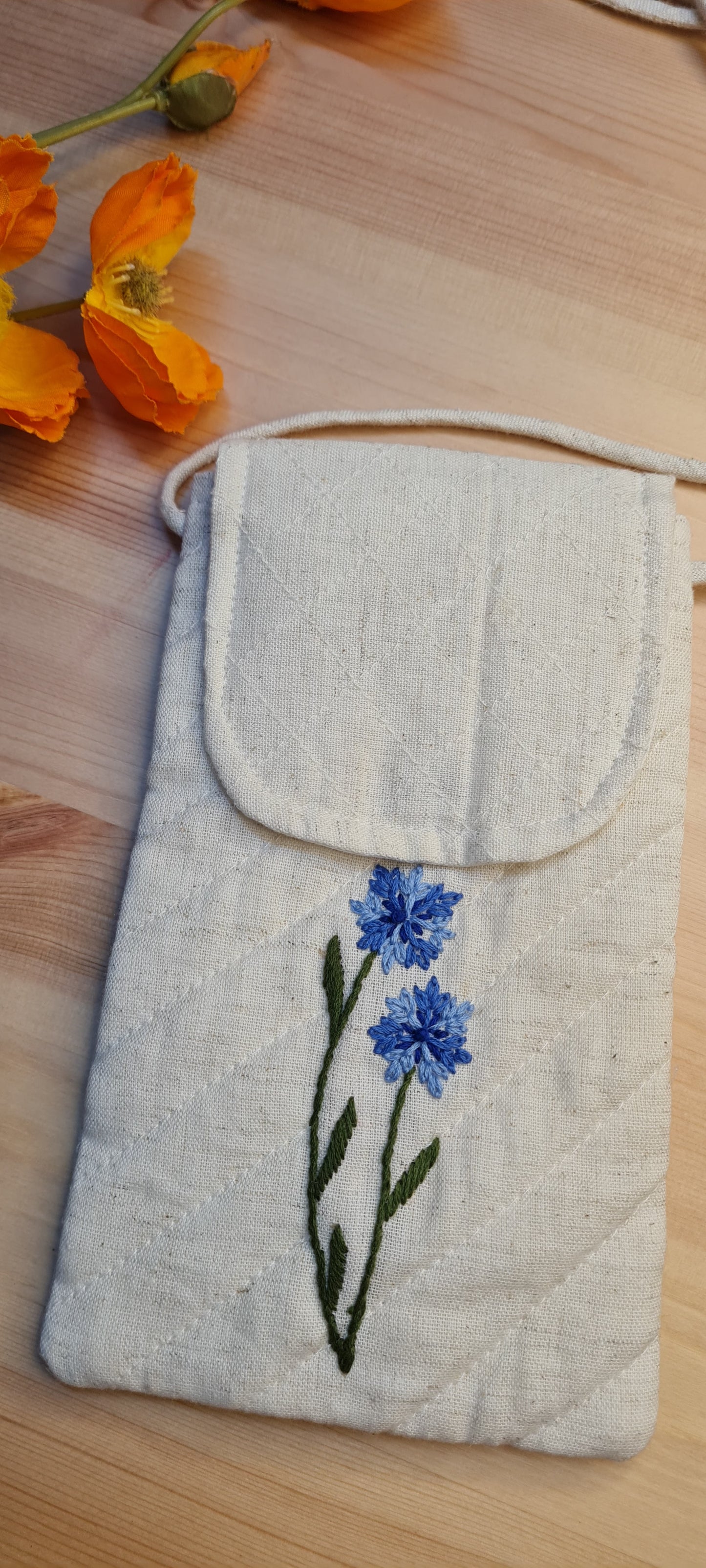 Blue Daffodils Sling Bag