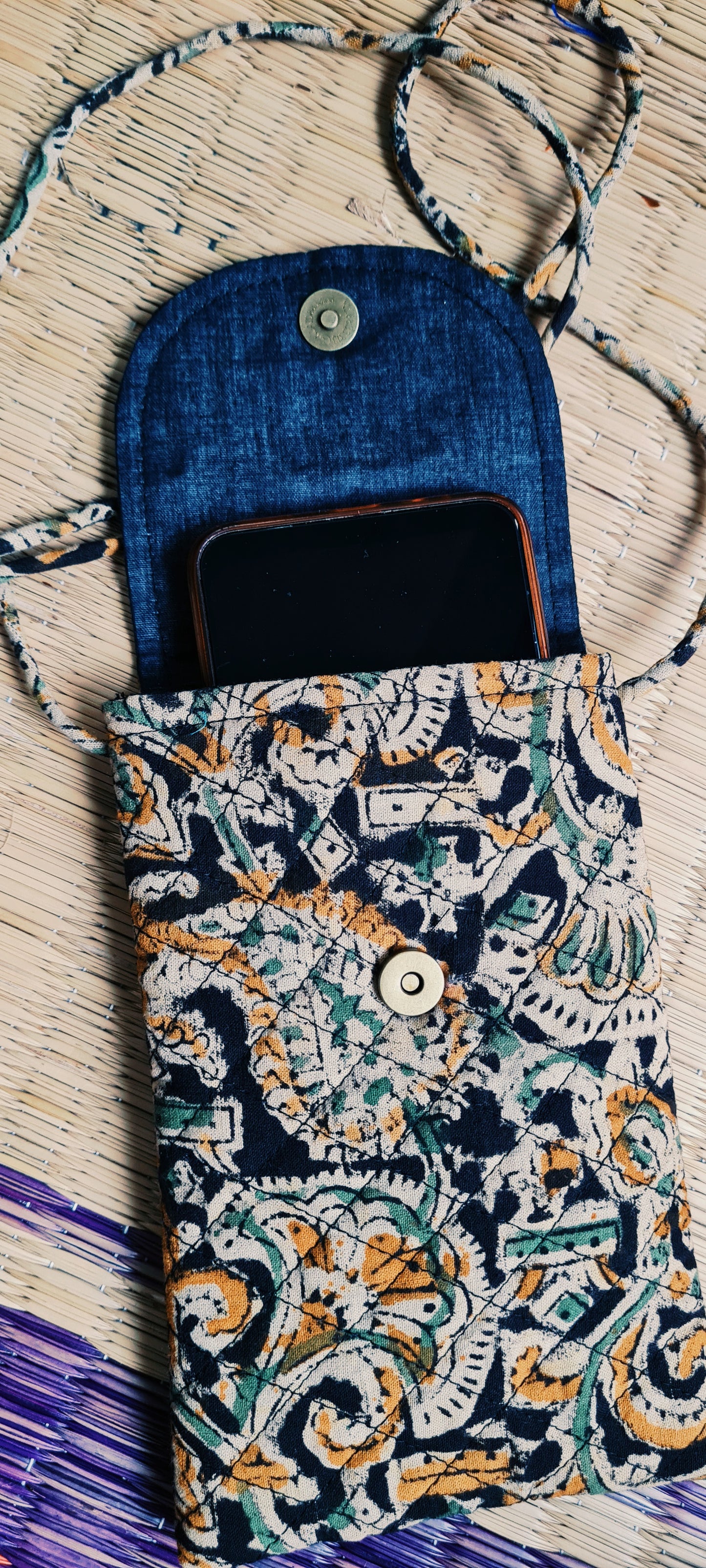 Kalamkari Printed Sling Bag