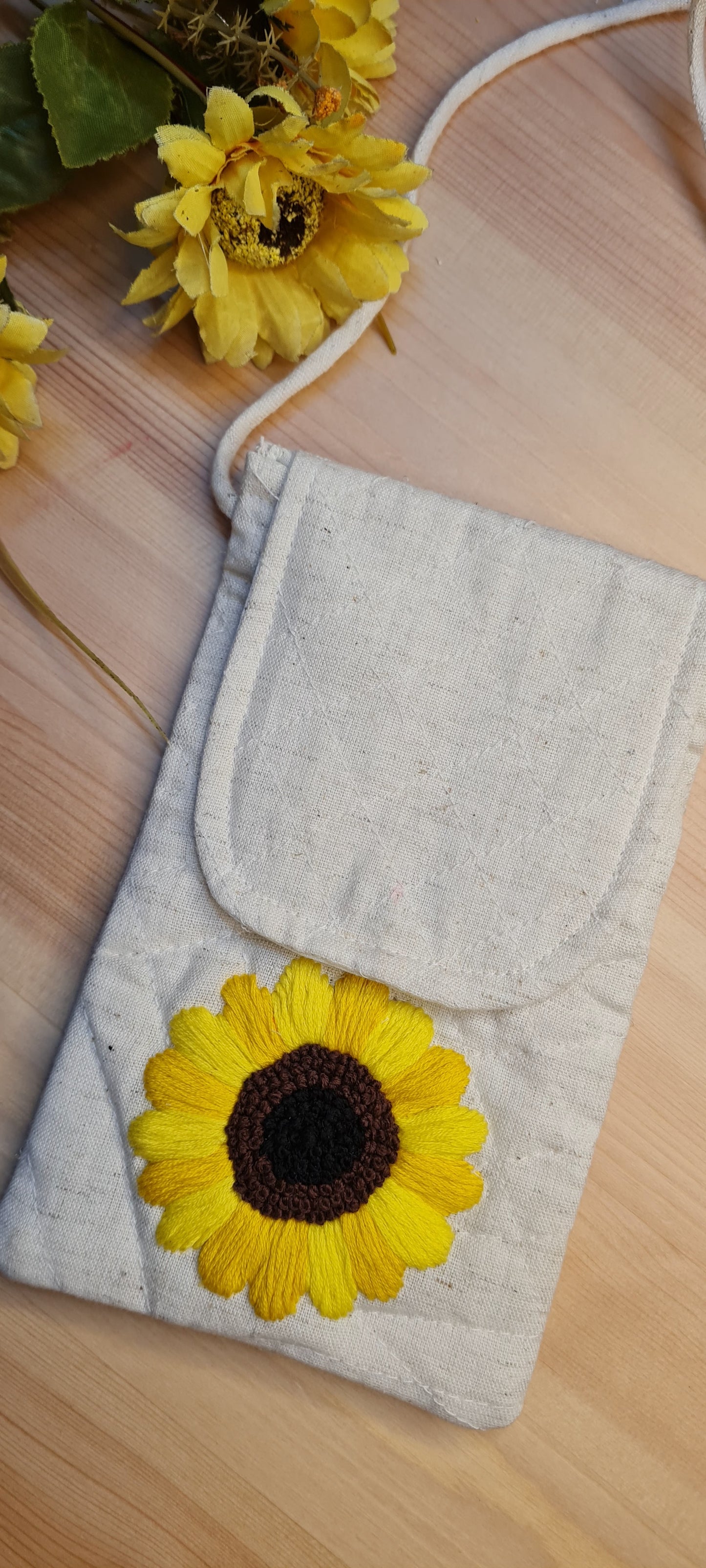 The Yellow Sunflower Magic Sling Bag