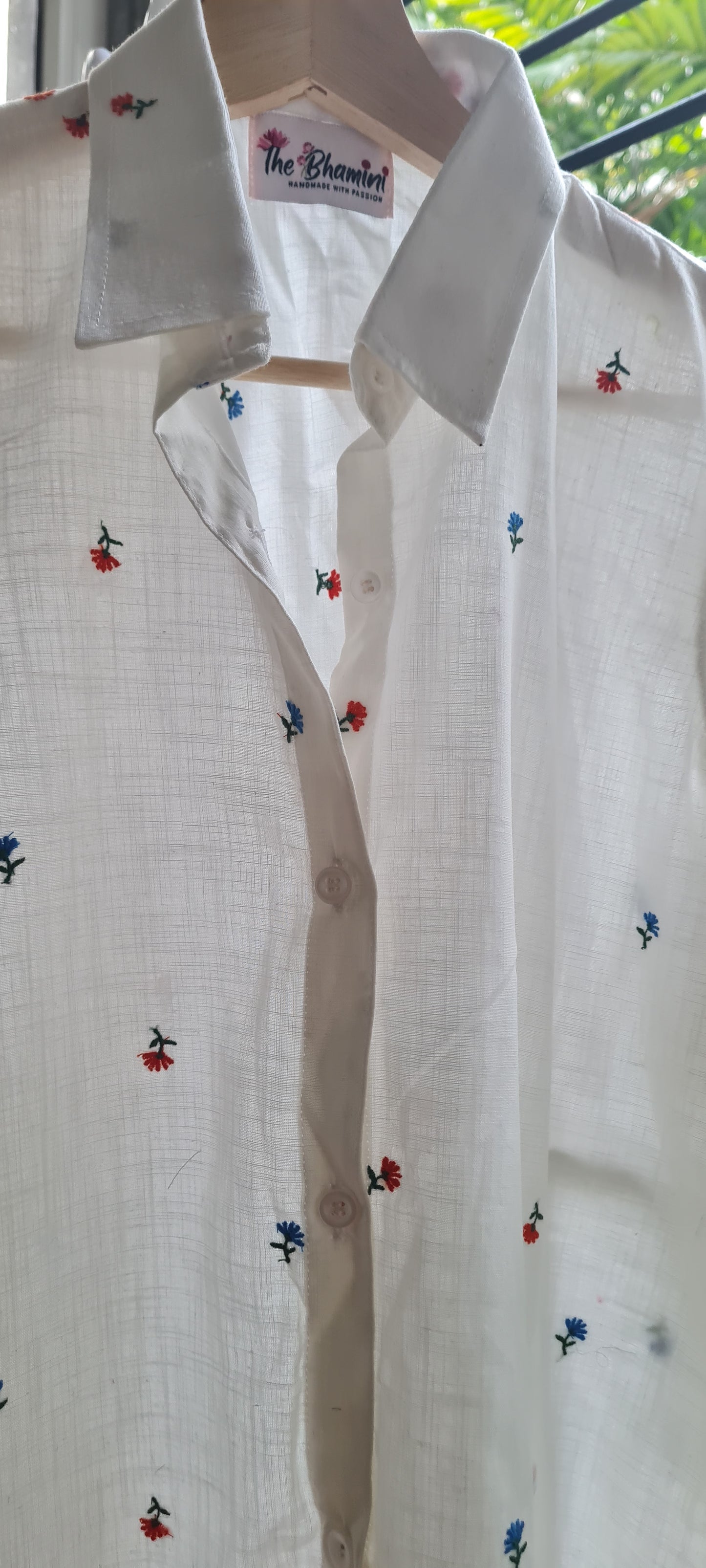 Embroidery Cotton Shirt