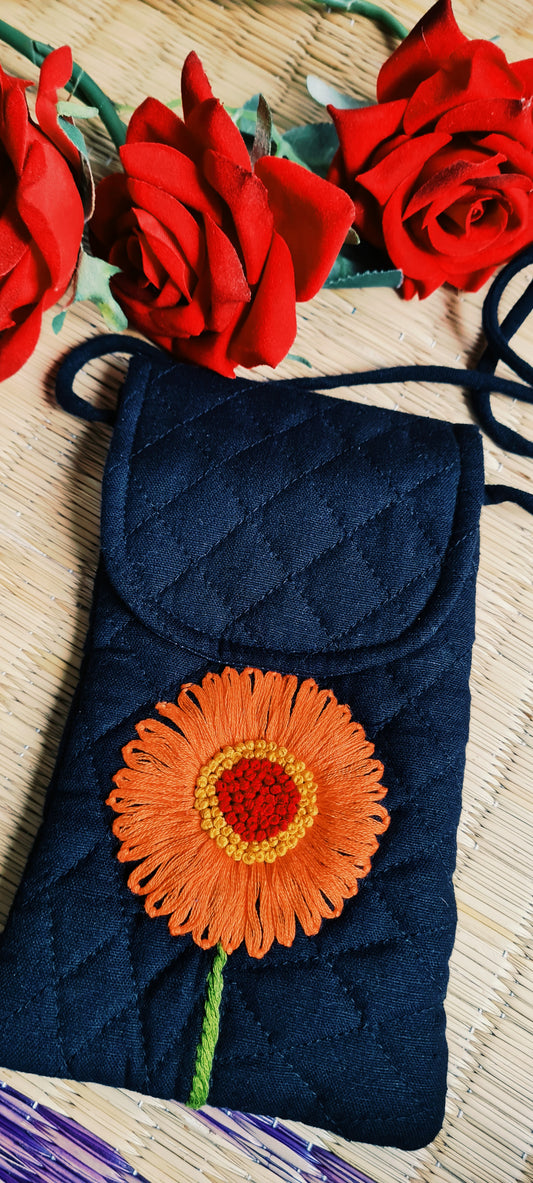 Orange Blossom Sling Bag