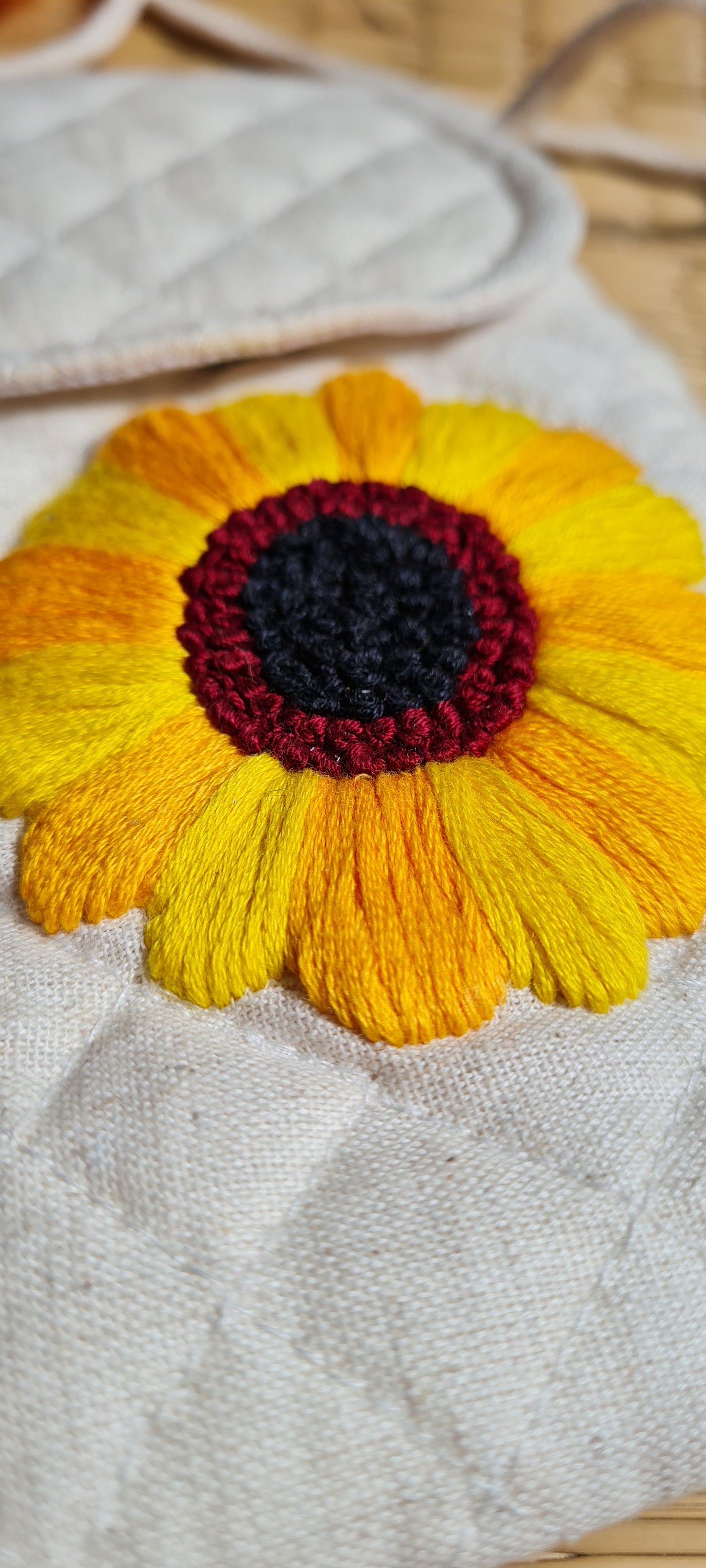 Khadi Sunflower Sling Bag