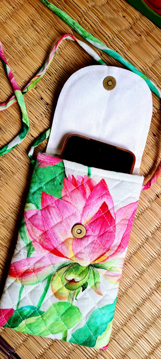 Pure Lotus Love Sling Bags