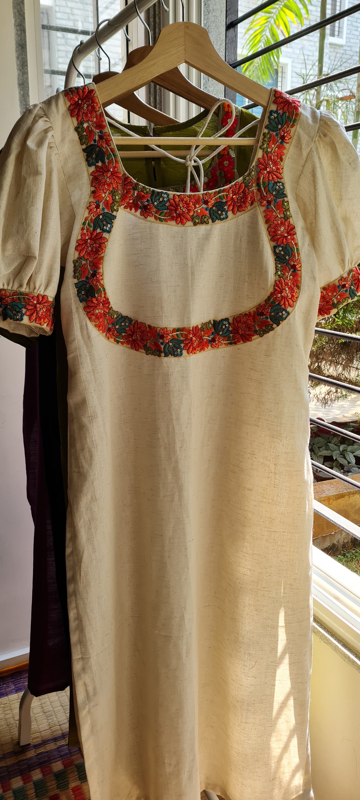 Elegant Pure Cotton Comfort with Embroidery Patch Work...