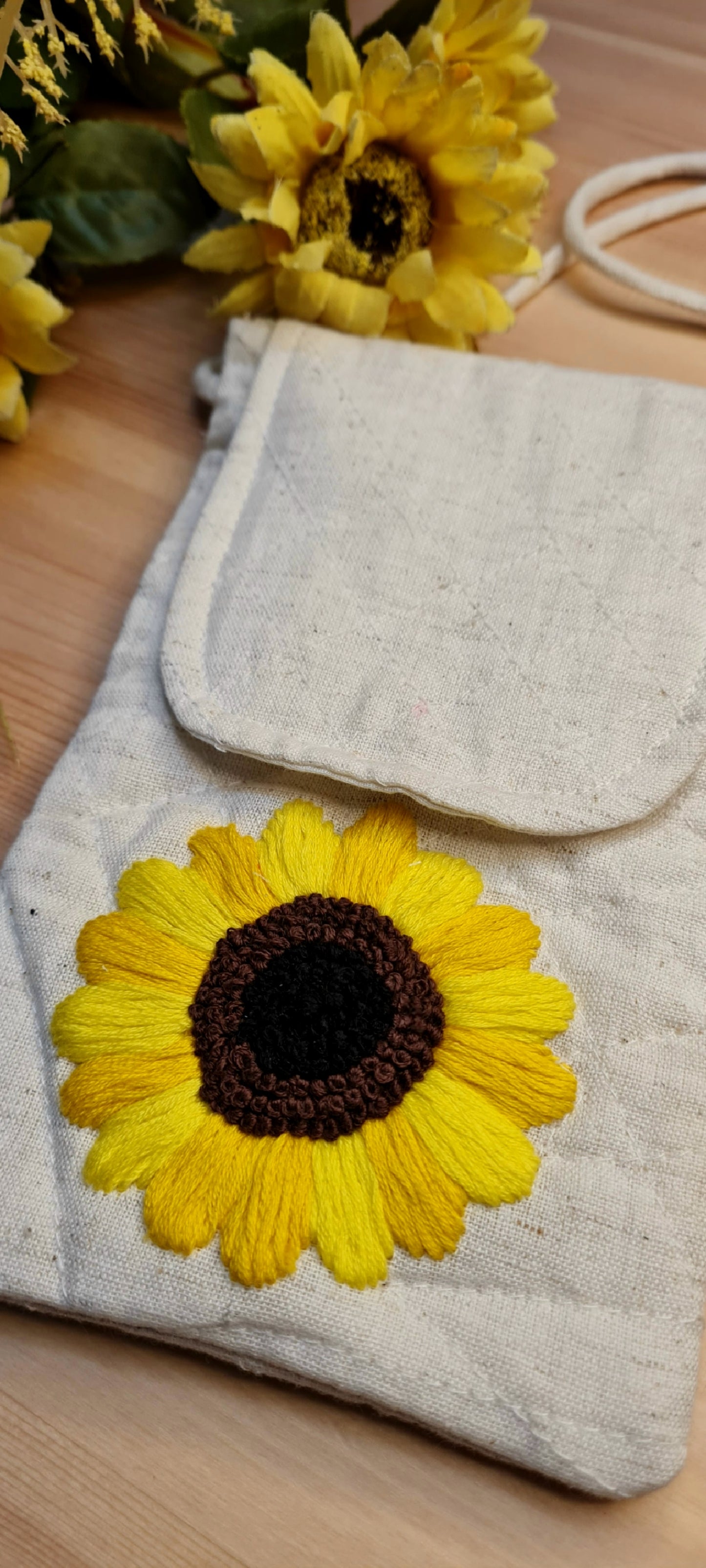 The Yellow Sunflower Magic Sling Bag