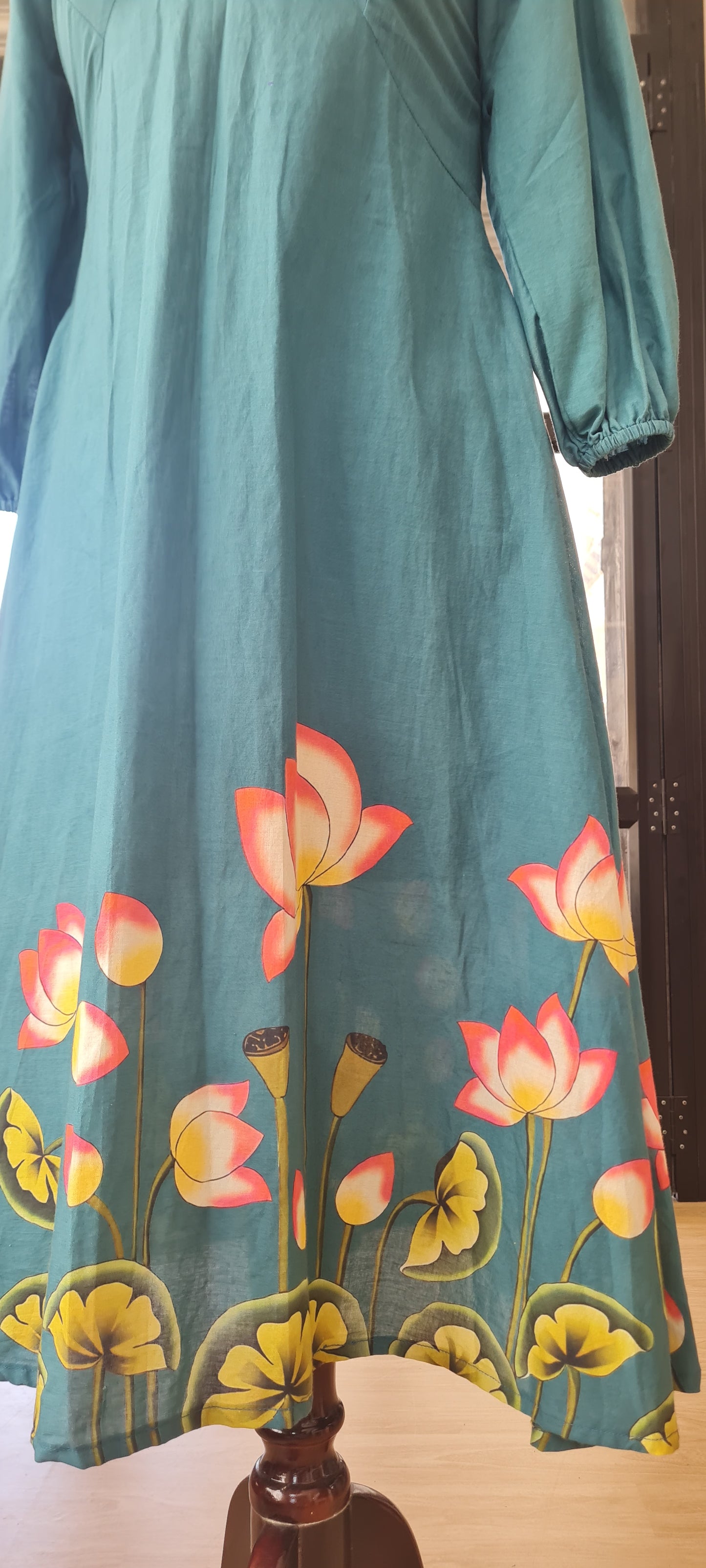 FR00013 Teal Beauty Frock